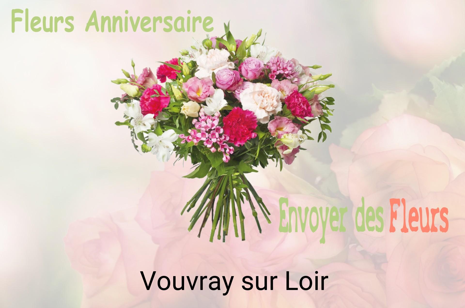 Bouquet de fleurs d’anniversaire livré à Vouvray-sur-Loir