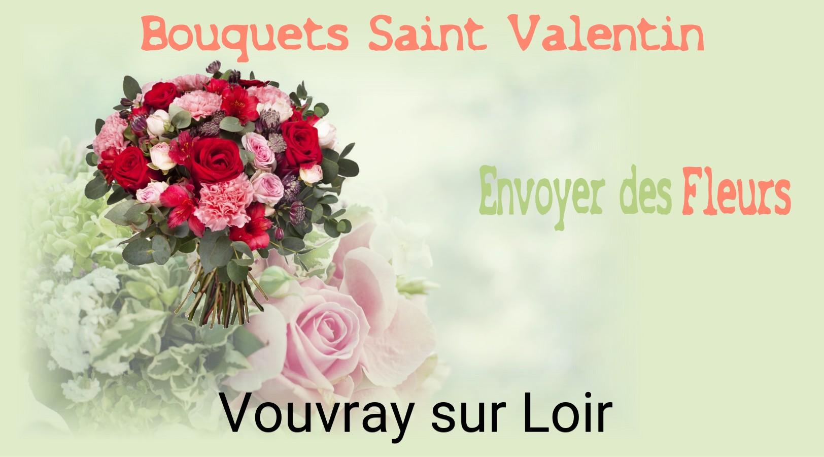 Roses de Saint-Valentin livrées à Vouvray-sur-Loir